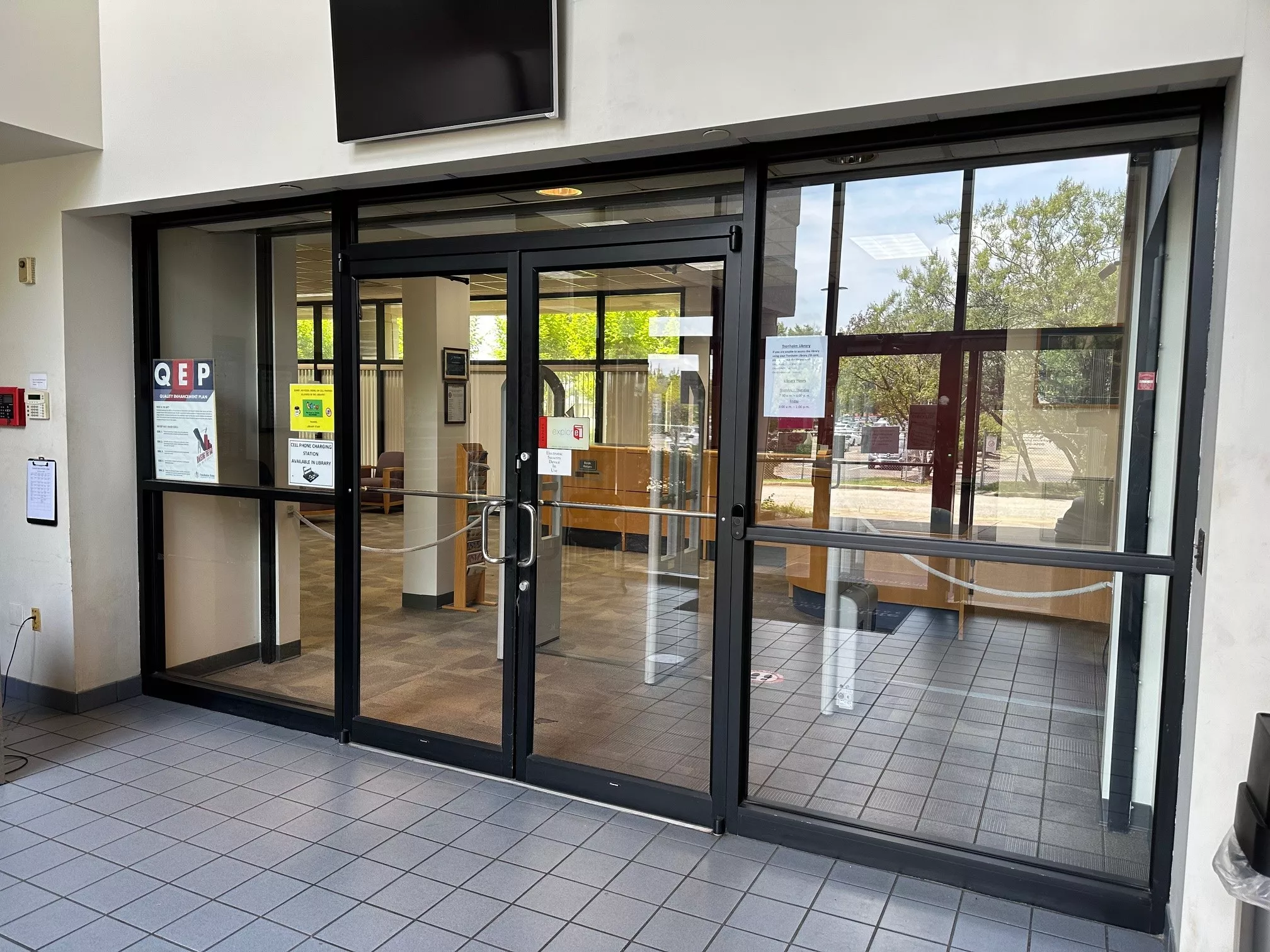 Library Main Entrance